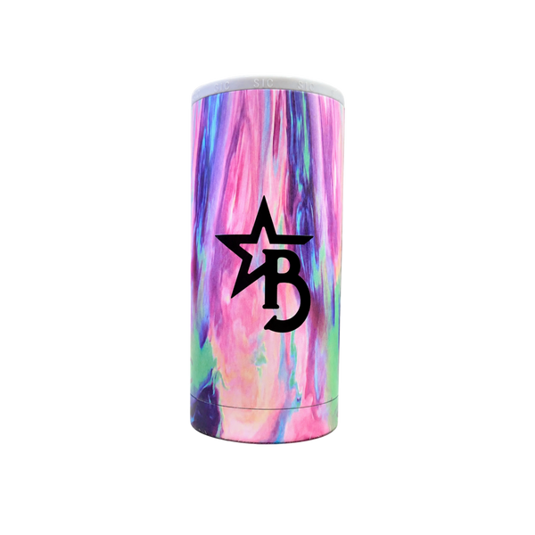 Cotton Candy Slim Can Coozie