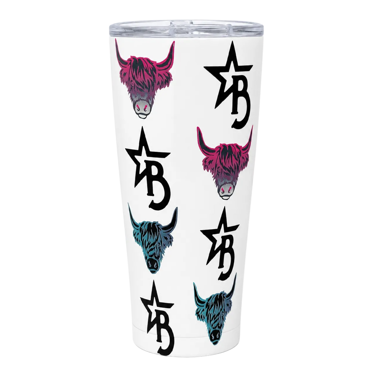 Highlander Gloss White Tumbler