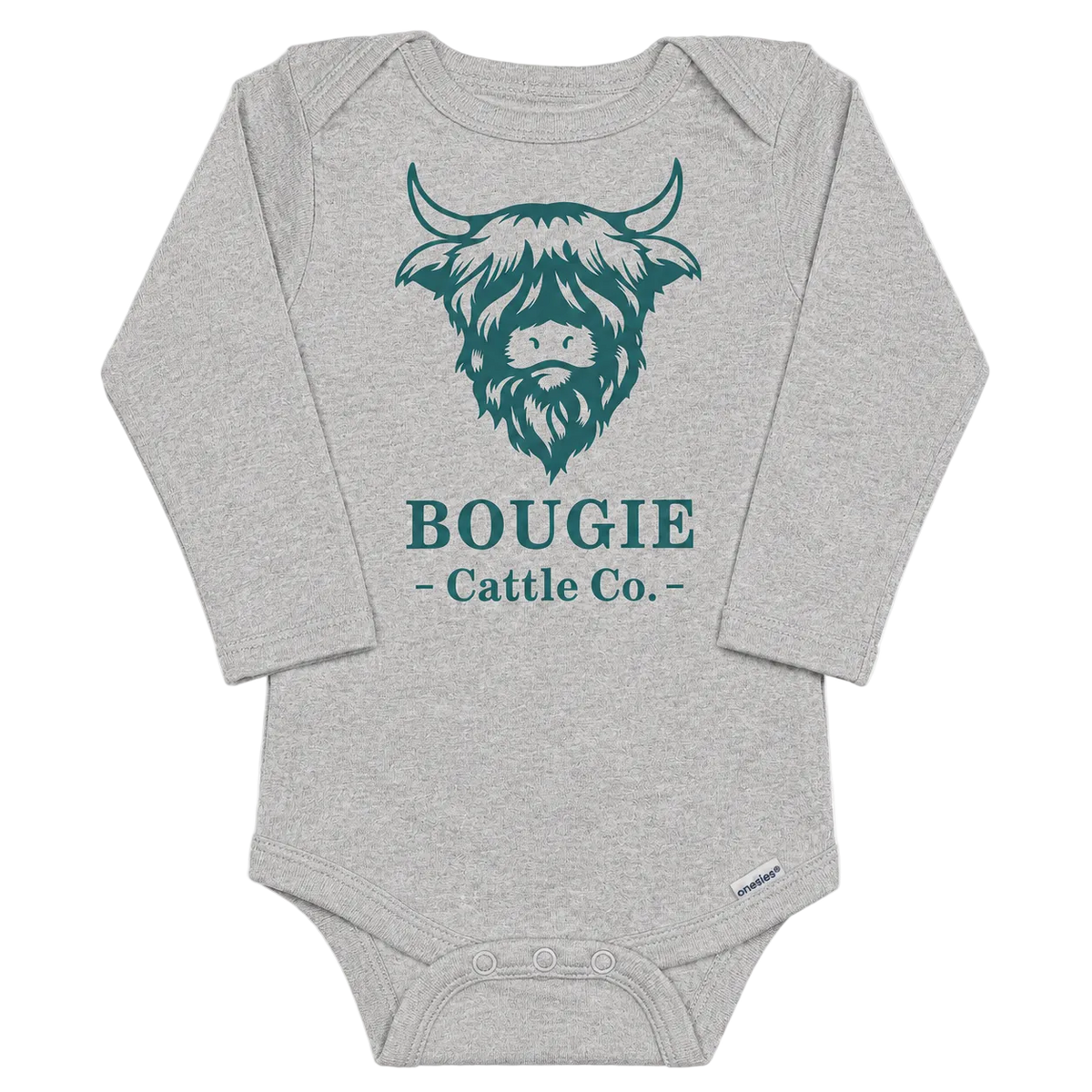 Infant Highland Cow Long Sleeve Onesie
