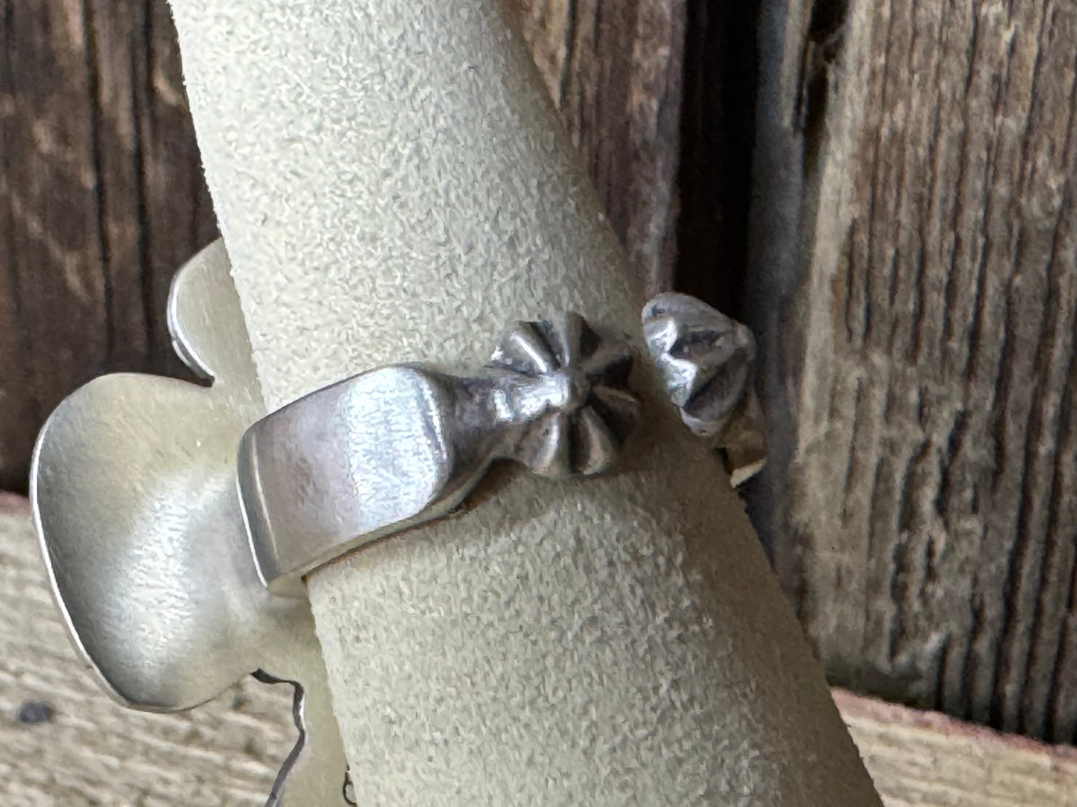 Handmade Native American Turquoise Sterling Silver Ring