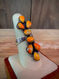 Load image into Gallery viewer, Handmade Sterling Silver & Bumble Bee Adjustable Ring
