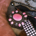 Load image into Gallery viewer, Gorgeous Pink Conch Cuff set in Heavy Sterling Silver