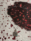 Load image into Gallery viewer, Beautiful bougie babe Highland cow ear tag necklace