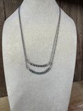 Load image into Gallery viewer, Pawn Bead Sterling Silver Chain Necklace