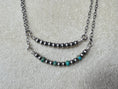 Load image into Gallery viewer, Pawn Bead Sterling Silver Chain Necklace
