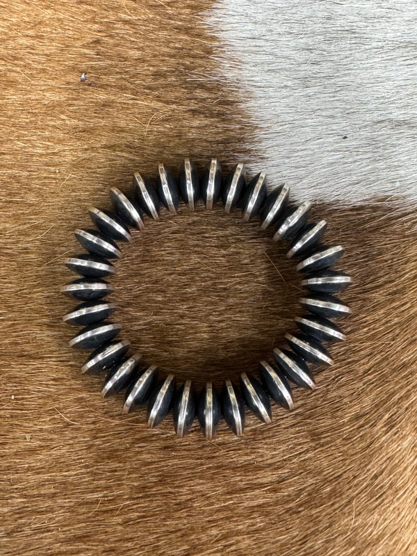 Native American Handmade Navajo Disk Pearl Bracelet
