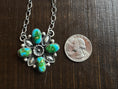 Load image into Gallery viewer, Handmade Native American Turquoise Necklace - Artist Signed