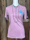 Load image into Gallery viewer, Orchid Uni-Sex Short Sleeve T-Shirt (Bougie Logo, Never Basic)
