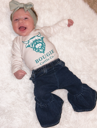 Infant Highland Cow Long Sleeve Onesie