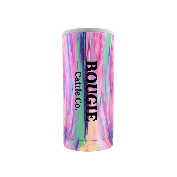 Cotton Candy Slim Can Coozie