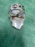 Load image into Gallery viewer, Native American Multi Color Spiny Oyster Sterling Silver Ring - Artist Stamped

