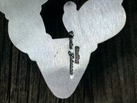 Native American Handmade Turquoise Cactus Sterling Silver Pendant