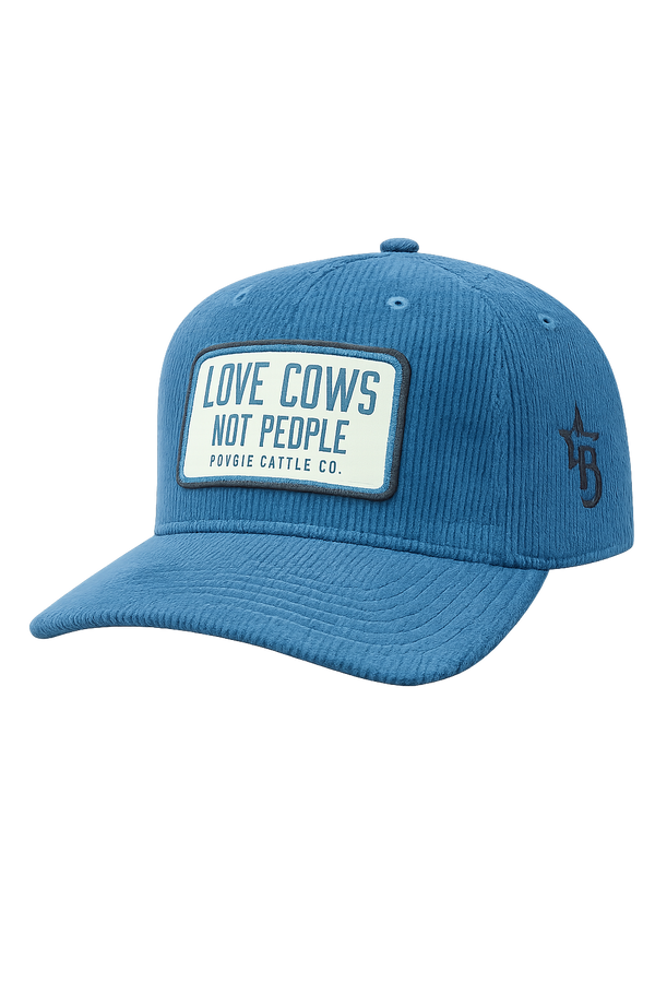 "Love cows, Not People" Trucker Hat