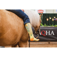 Desert Spirit Cowgirl Performance Boot Socks