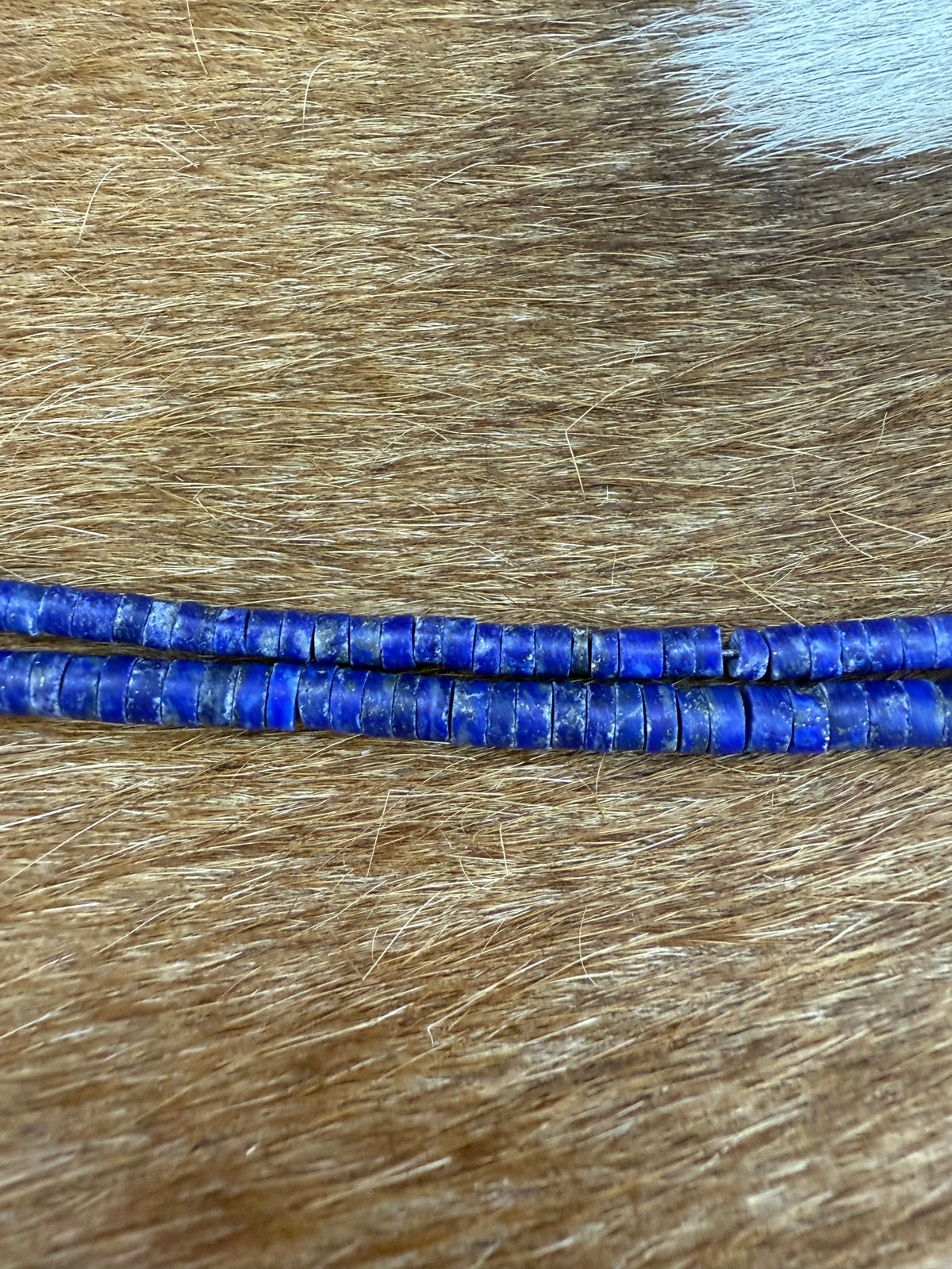 Lapis Bead Necklace