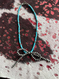 Load image into Gallery viewer, Native American inspired bow necklace!!
