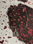 Load image into Gallery viewer, Reversible Bougie Cattle Company Dog  Tag Necklace with Turquoise Stone
