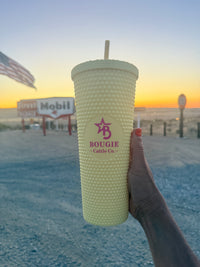 24oz Yellow Diamond Tumbler