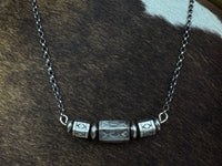 Native American Handmade Sterling Silver Necklace