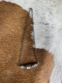 Native American Handmade Sterling Silver Necklace