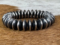 Native American Handmade Navajo Disk Pearl Bracelet