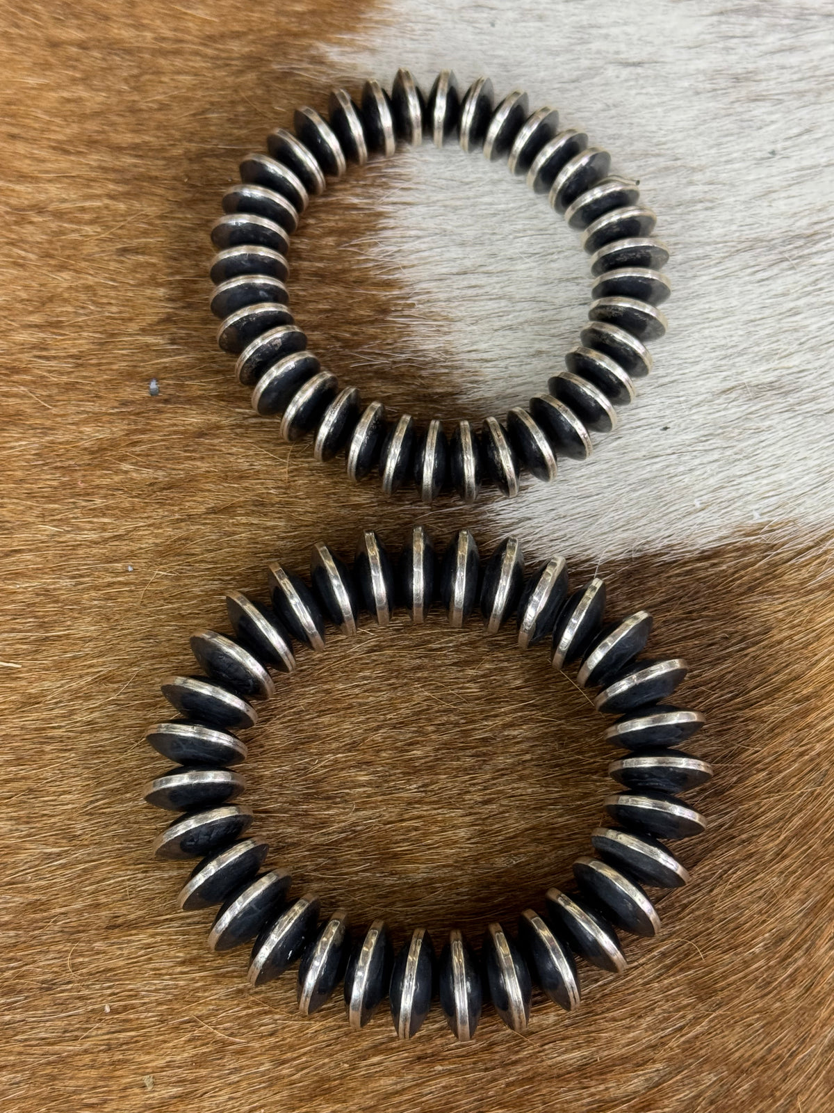 Native American Handmade Navajo Disk Pearl Bracelet