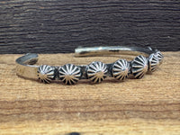 Sterling Silver Stackable Cuff, Artist Signed