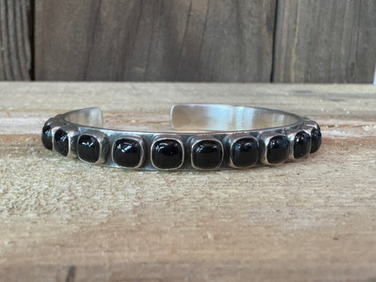 Sterling Silver Chanel Set Stackable Cuff