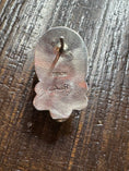 Load image into Gallery viewer, Sterling Silver Pink Conch Stud Earrings - Artist Stamped
