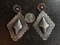 Load image into Gallery viewer, Native American Sterling Silver Dangle Earrings
