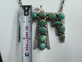 Load image into Gallery viewer, Huge Statement Handmade Native American Thunderbird Turquoise Sterling Silver Necklace
