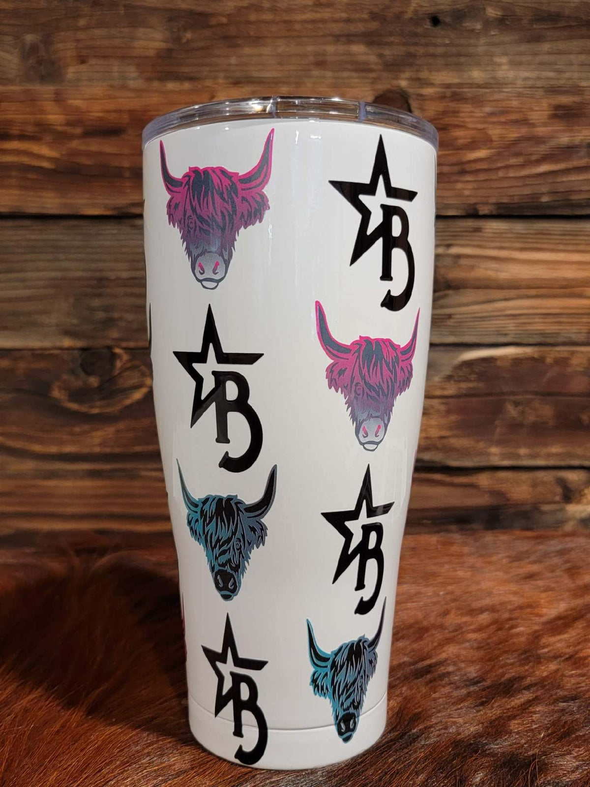 Highlander Gloss White Tumbler